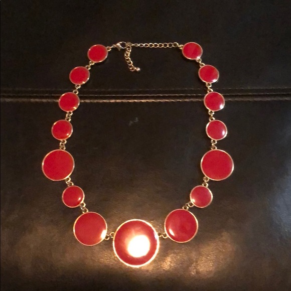 Vintage Red Necklace - Picture 5 of 8
